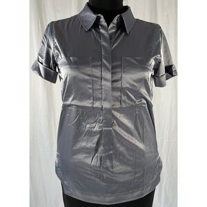 Universal Standard Trish Satin Button Down